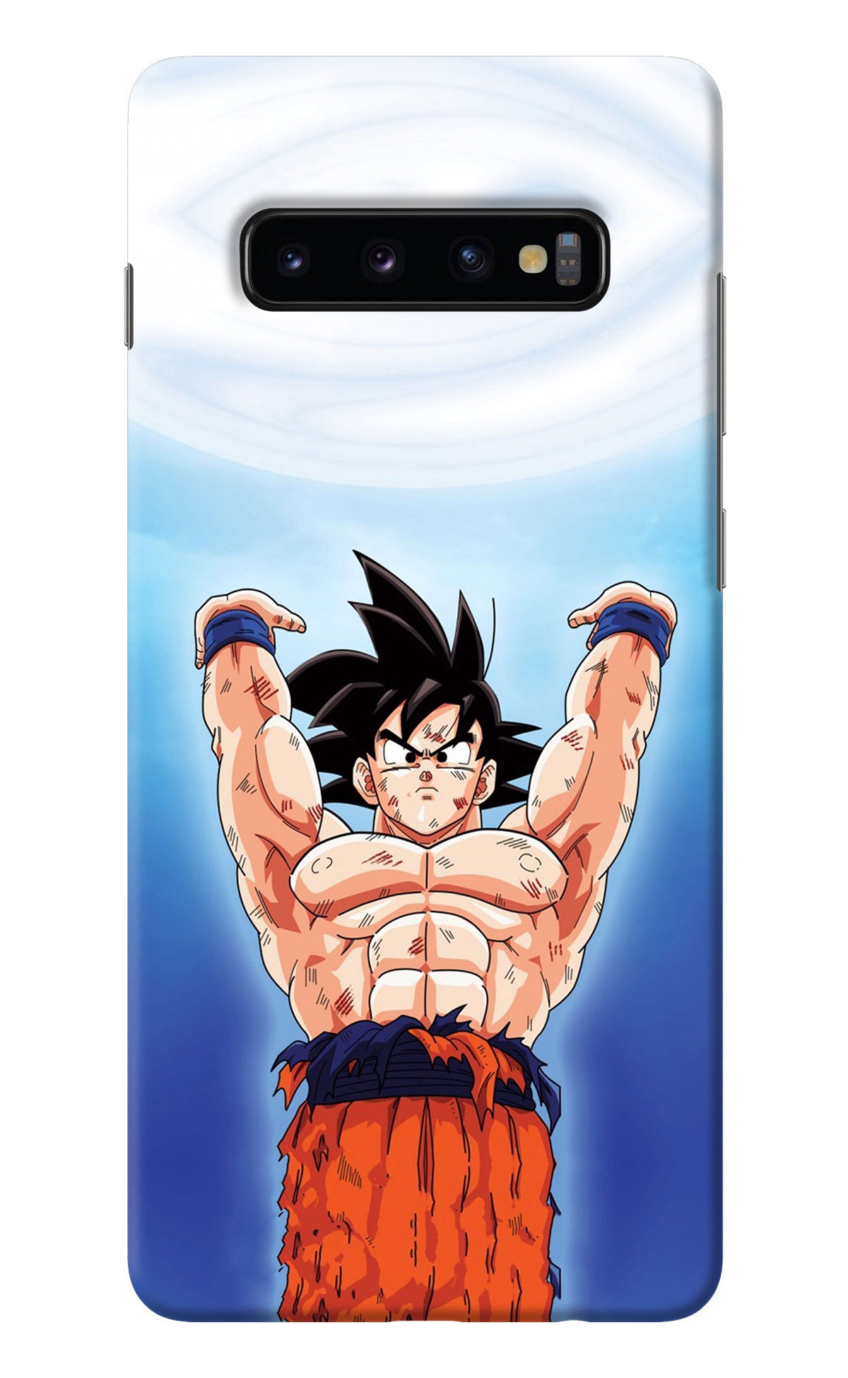 Goku Power Samsung S10 Plus Back Cover