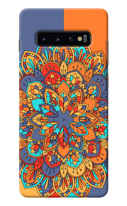 Color Mandala Samsung S10 Plus Back Cover