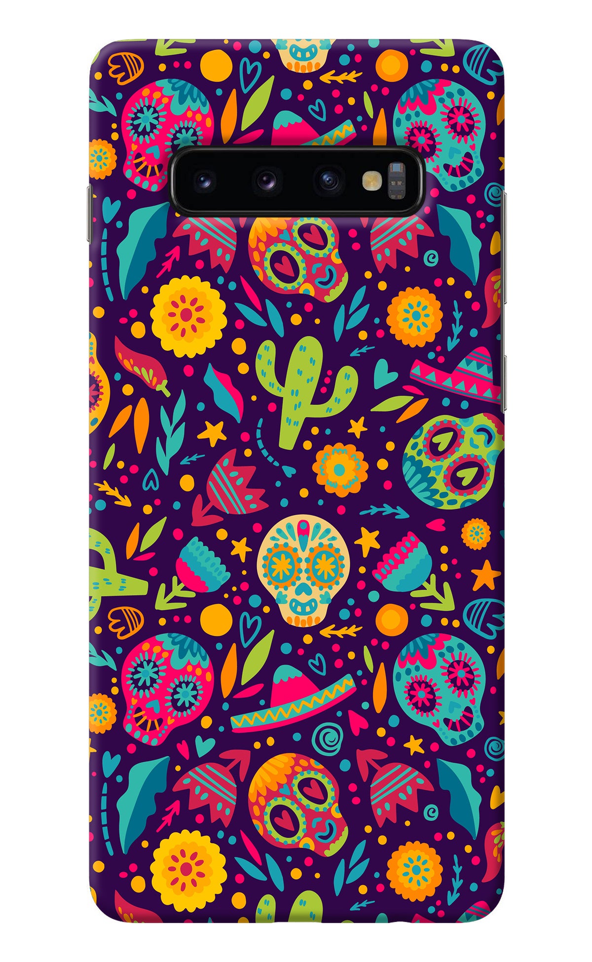 Mexican Design Samsung S10 Plus Back Cover