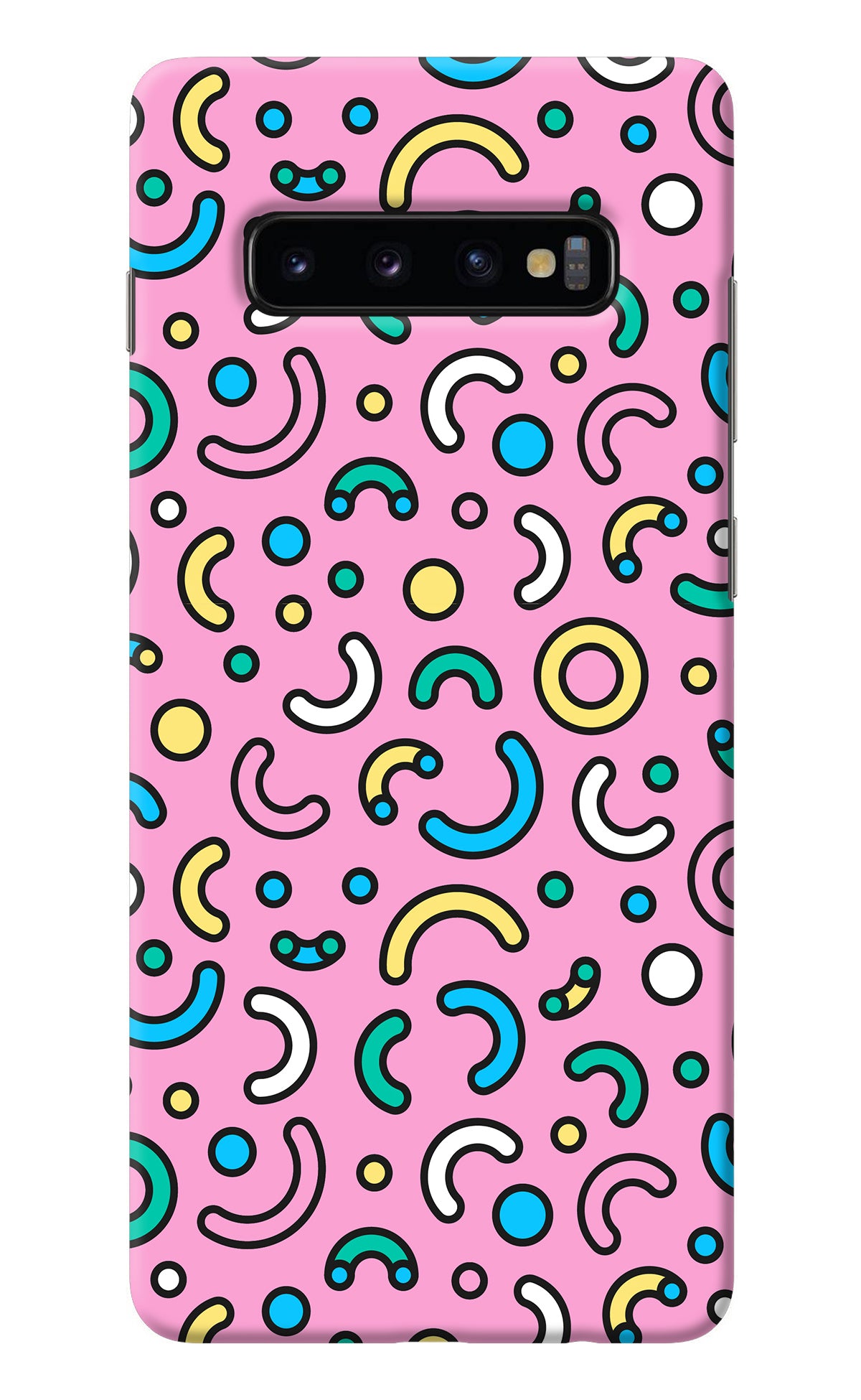 Memphis Design Samsung S10 Plus Back Cover