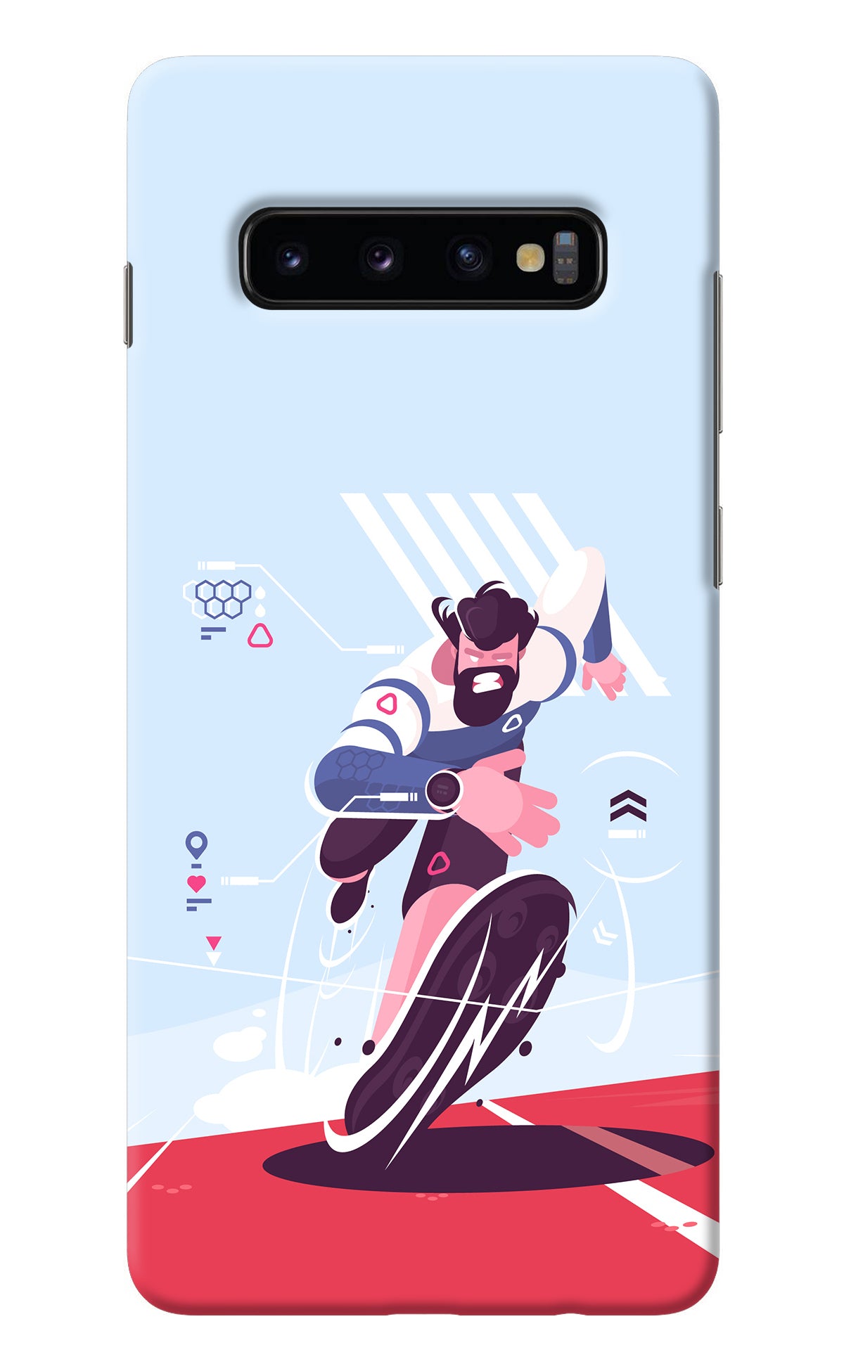 Run Pro Samsung S10 Plus Back Cover