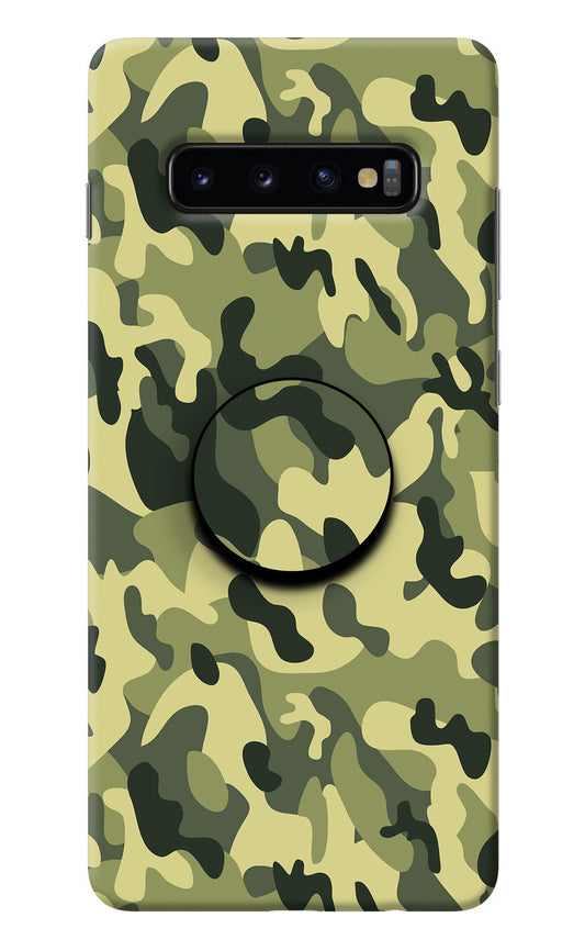 Camouflage Samsung S10 Plus Pop Case