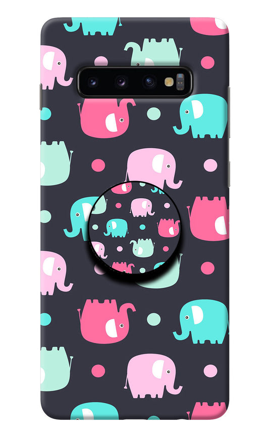 Baby Elephants Samsung S10 Plus Pop Case