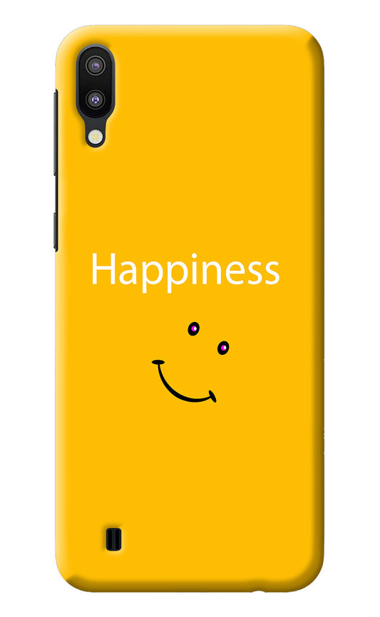 Happiness With Smiley Samsung M10 Back Cover