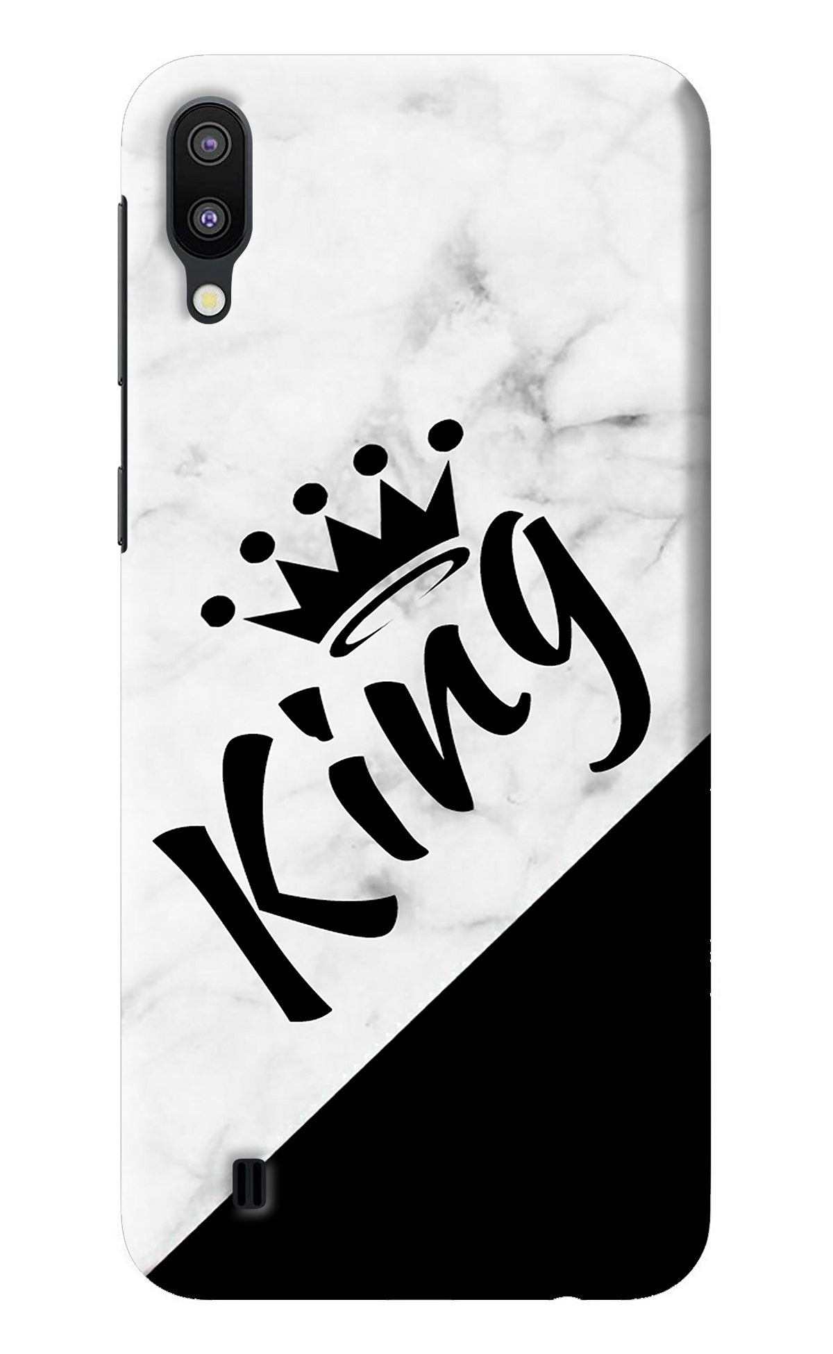 King Samsung M10 Back Cover