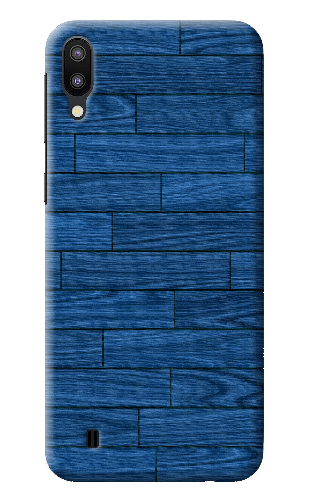 Wooden Texture Samsung M10 Back Cover