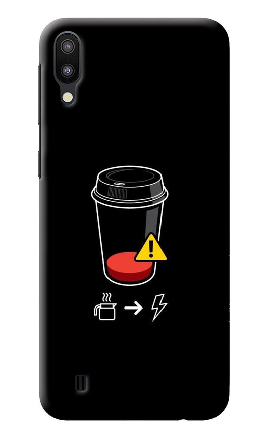 Coffee Samsung M10 Back Cover