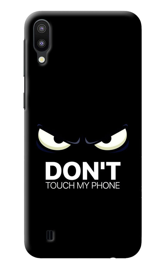 Don'T Touch My Phone Samsung M10 Back Cover