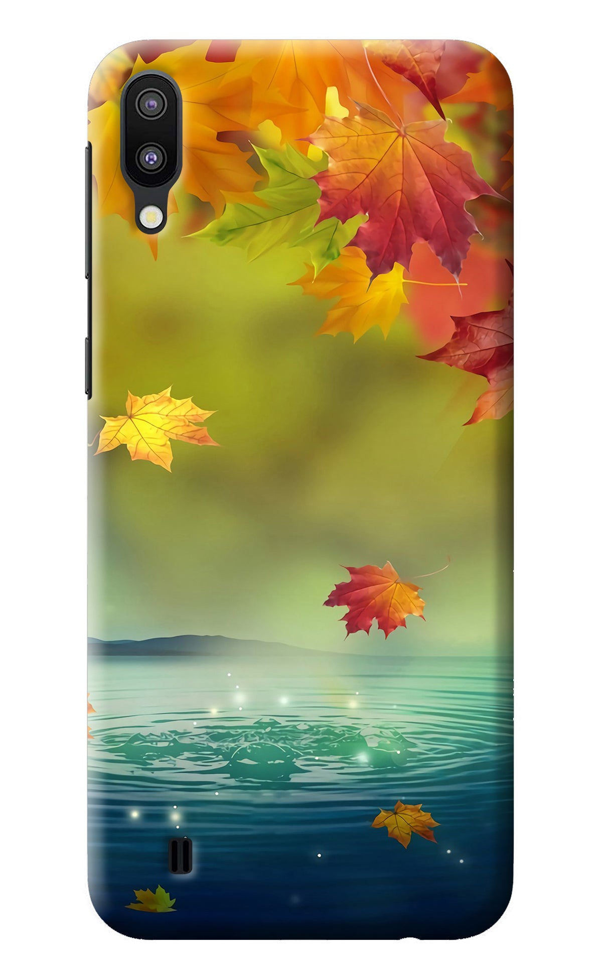 Flowers Samsung M10 Back Cover