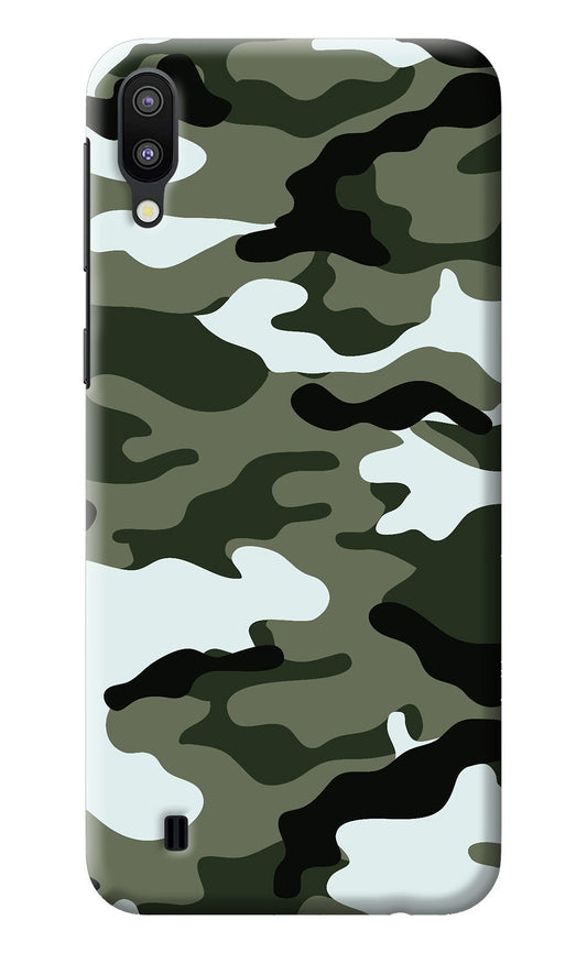 Camouflage Samsung M10 Back Cover