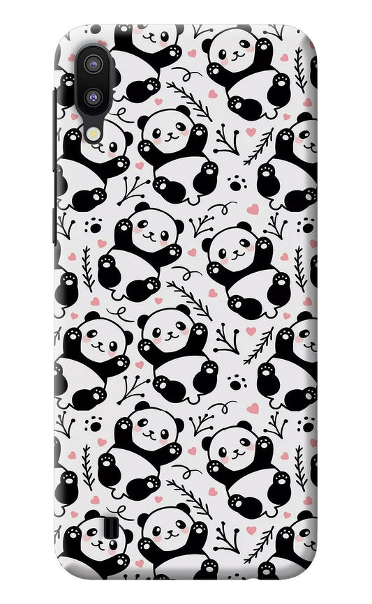 Cute Panda Samsung M10 Back Cover