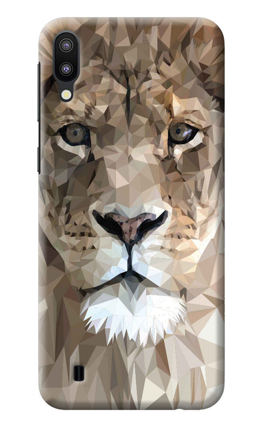 Lion Art Samsung M10 Back Cover