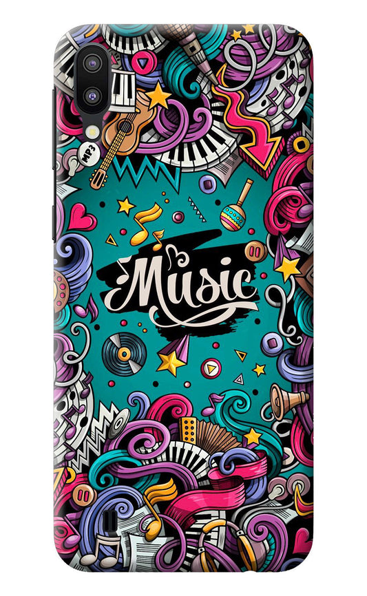 Music Graffiti Samsung M10 Back Cover