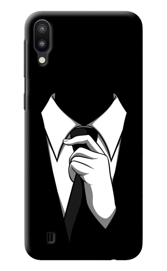 Black Tie Samsung M10 Back Cover