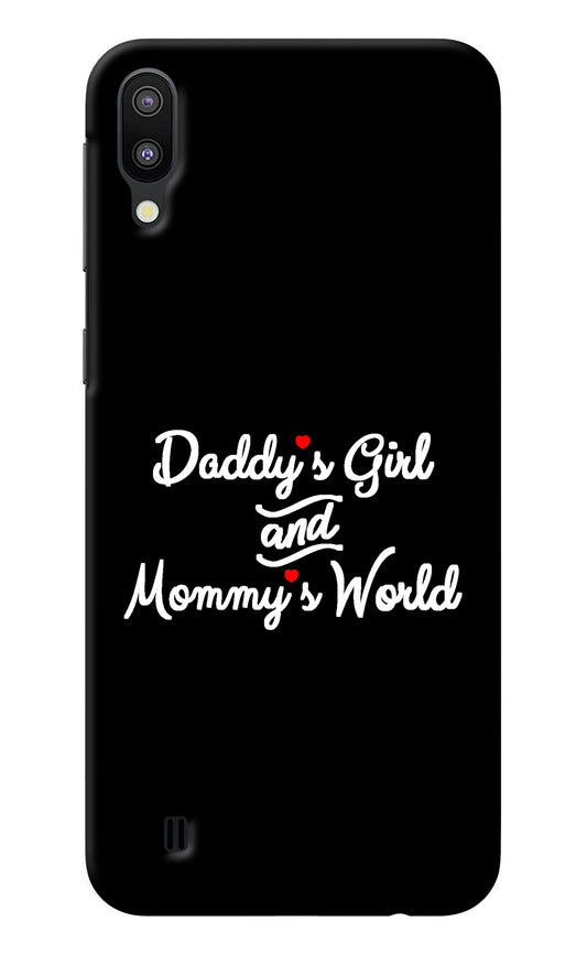 Daddy's Girl and Mommy's World Samsung M10 Back Cover
