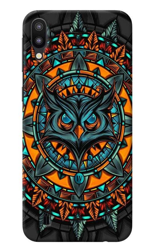 Angry Owl Art Samsung M10 Back Cover