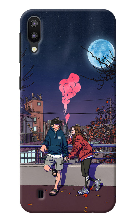 Chilling Couple Samsung M10 Back Cover
