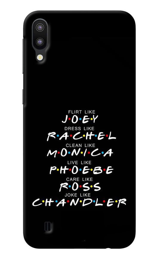 FRIENDS Character Samsung M10 Back Cover