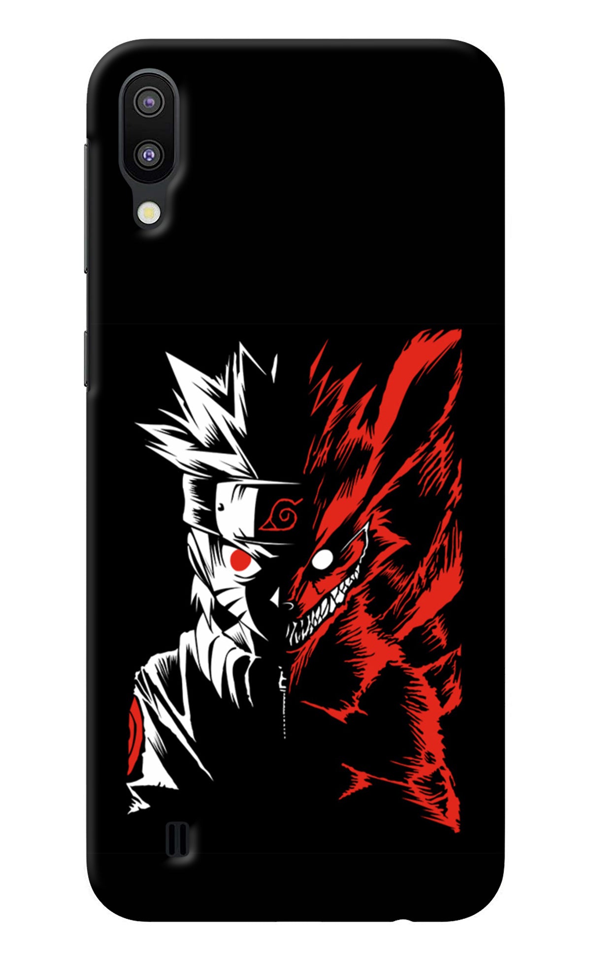 Naruto Two Face Samsung M10 Back Cover