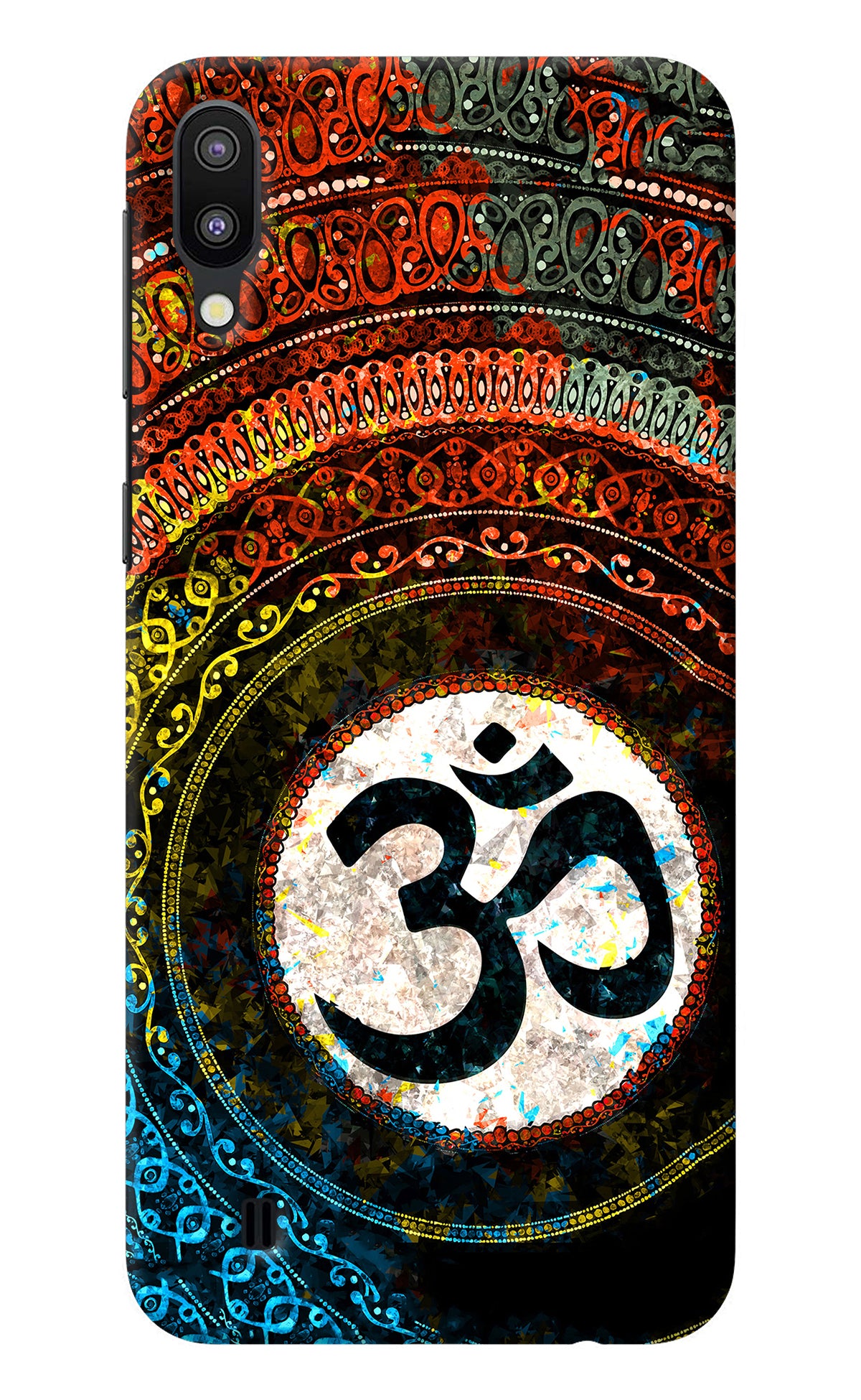 Om Cultural Samsung M10 Back Cover