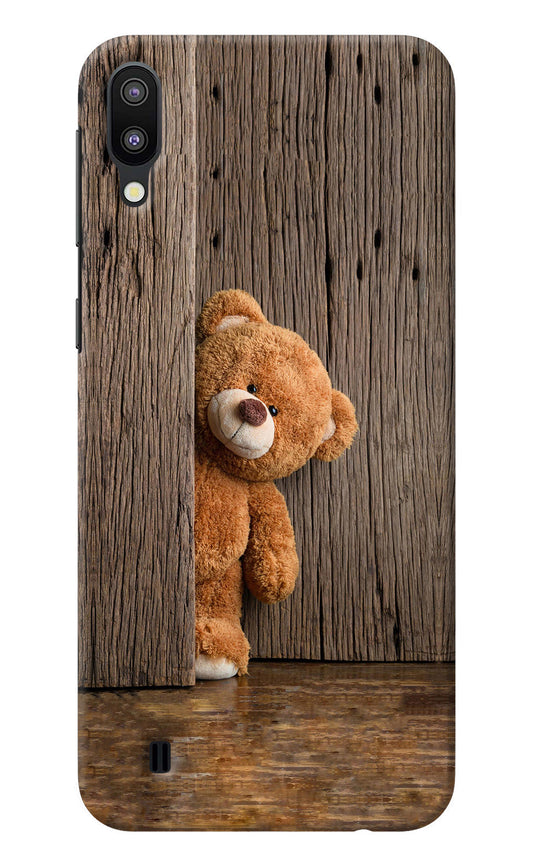 Teddy Wooden Samsung M10 Back Cover