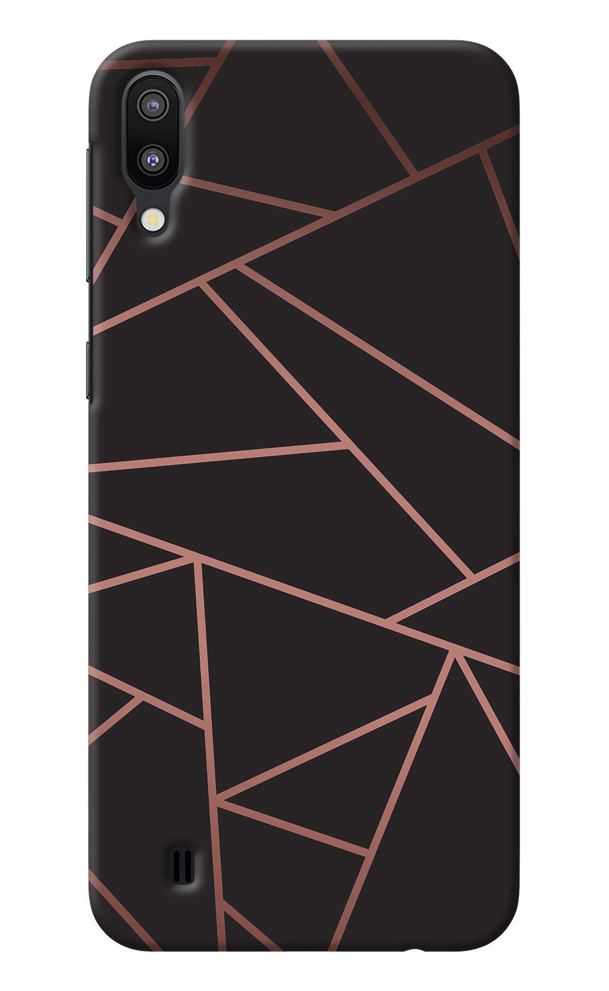 Geometric Pattern Samsung M10 Back Cover