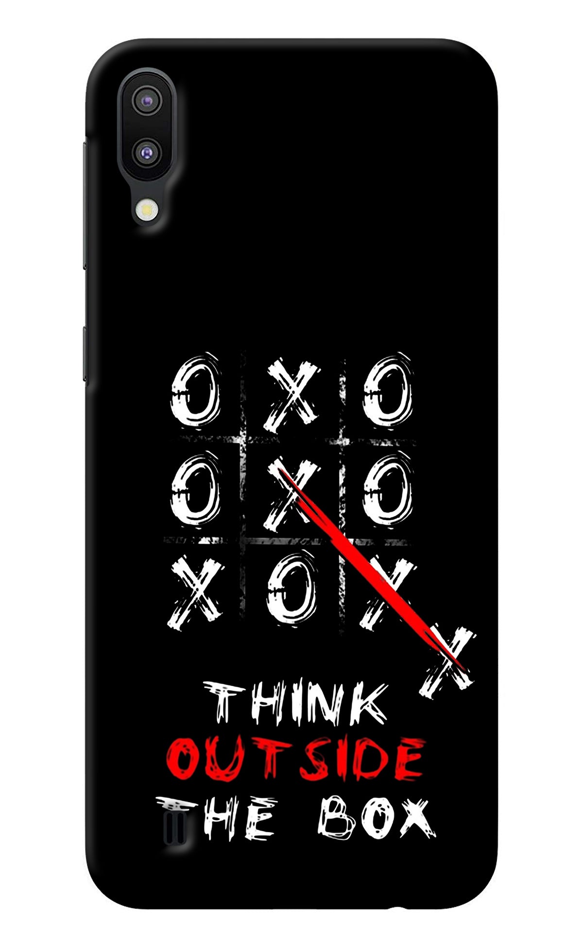 Think out of the BOX Samsung M10 Back Cover