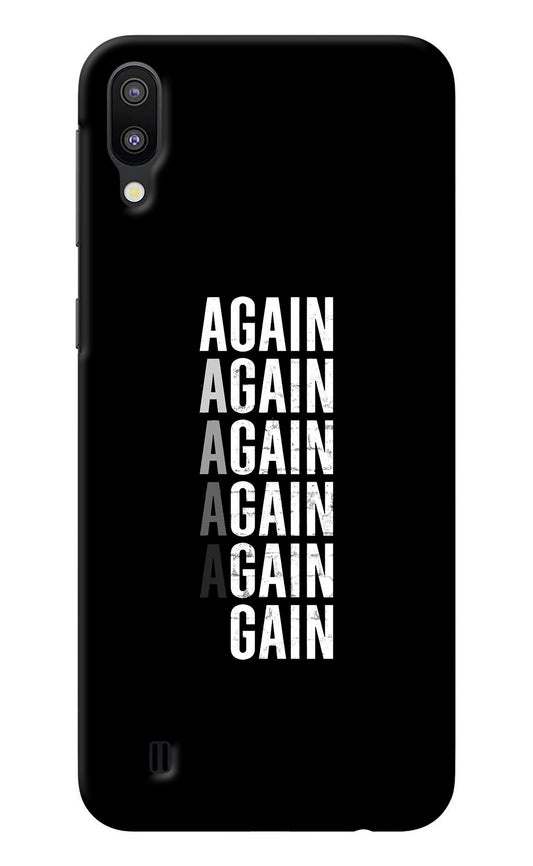 Again Again Gain Samsung M10 Back Cover