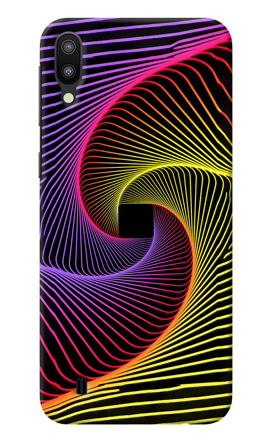 Colorful Strings Samsung M10 Back Cover