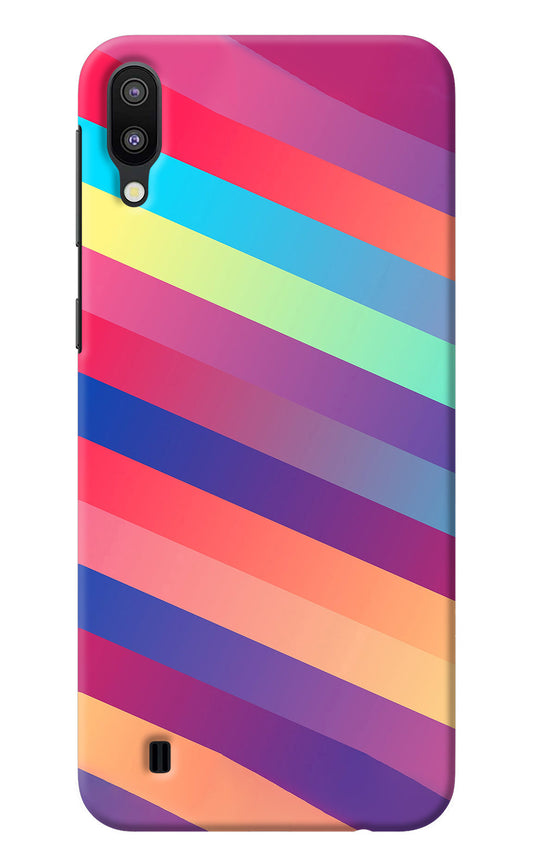 Stripes color Samsung M10 Back Cover