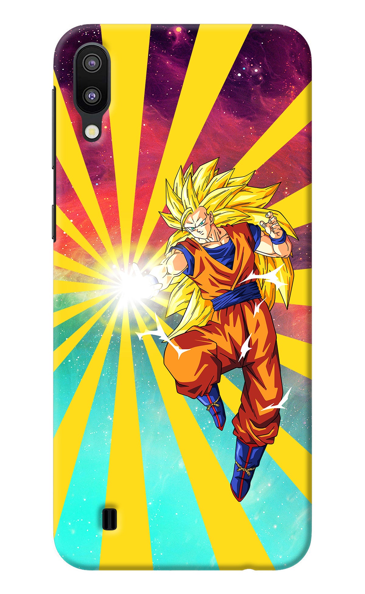 Goku Super Saiyan Samsung M10 Back Cover