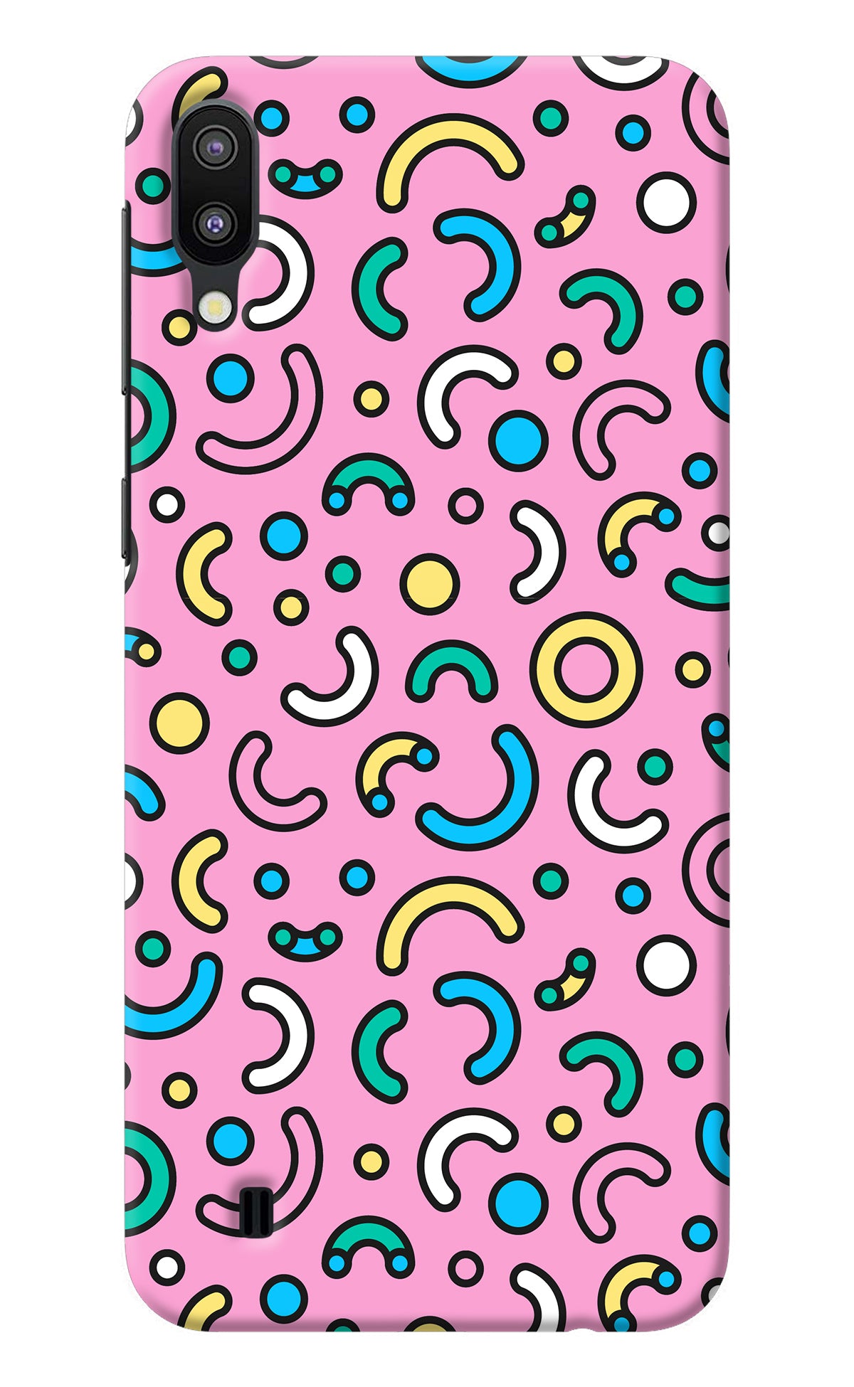 Memphis Design Samsung M10 Back Cover