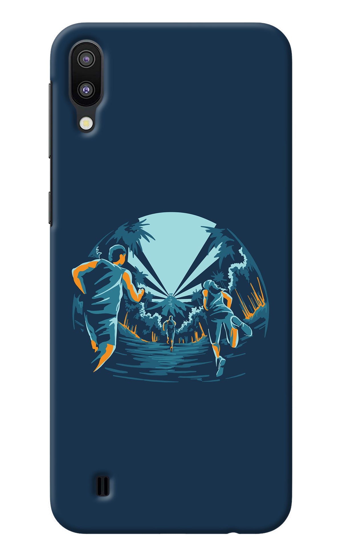 Team Run Samsung M10 Back Cover