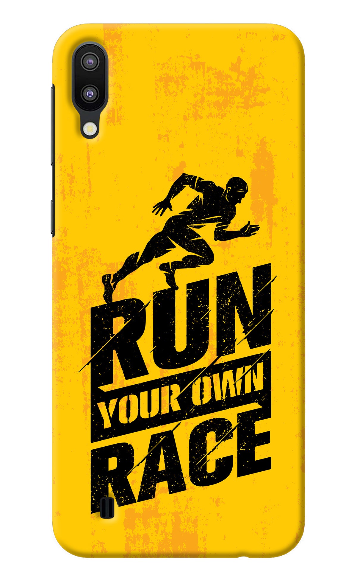 Run Your Own Race Samsung M10 Back Cover