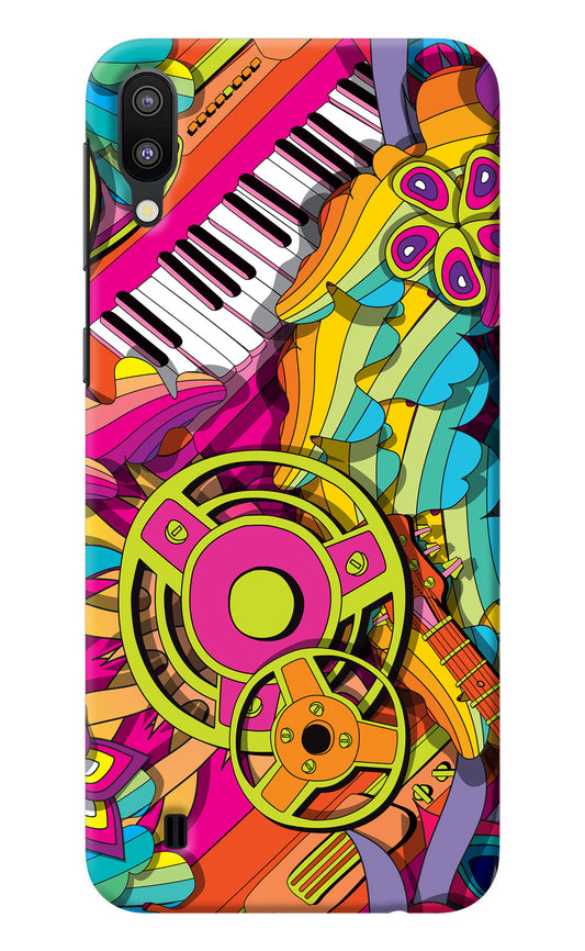 Music Doodle Samsung M10 Back Cover