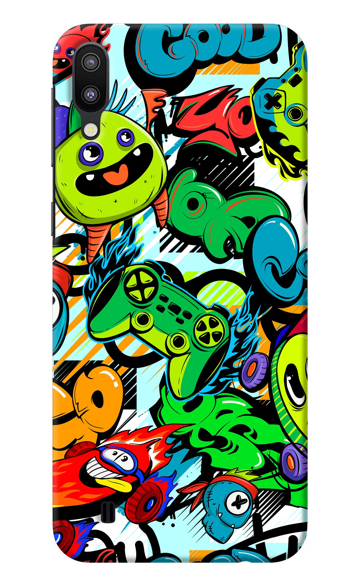 Game Doodle Samsung M10 Back Cover