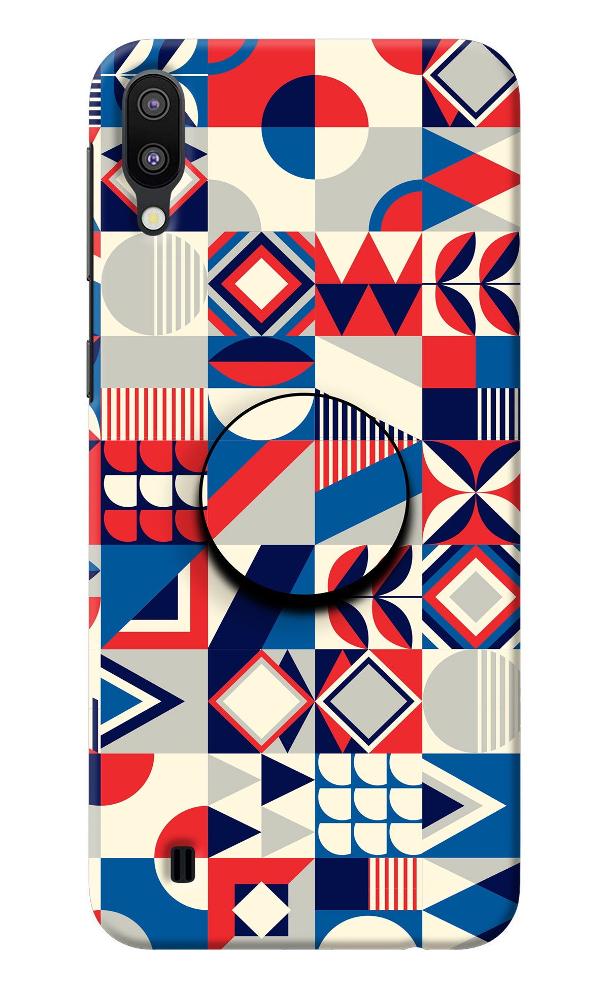 Colorful Pattern Samsung M10 Pop Case