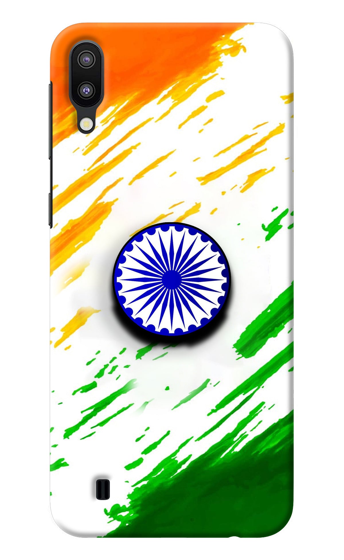 Indian Flag Ashoka Chakra Samsung M10 Pop Case