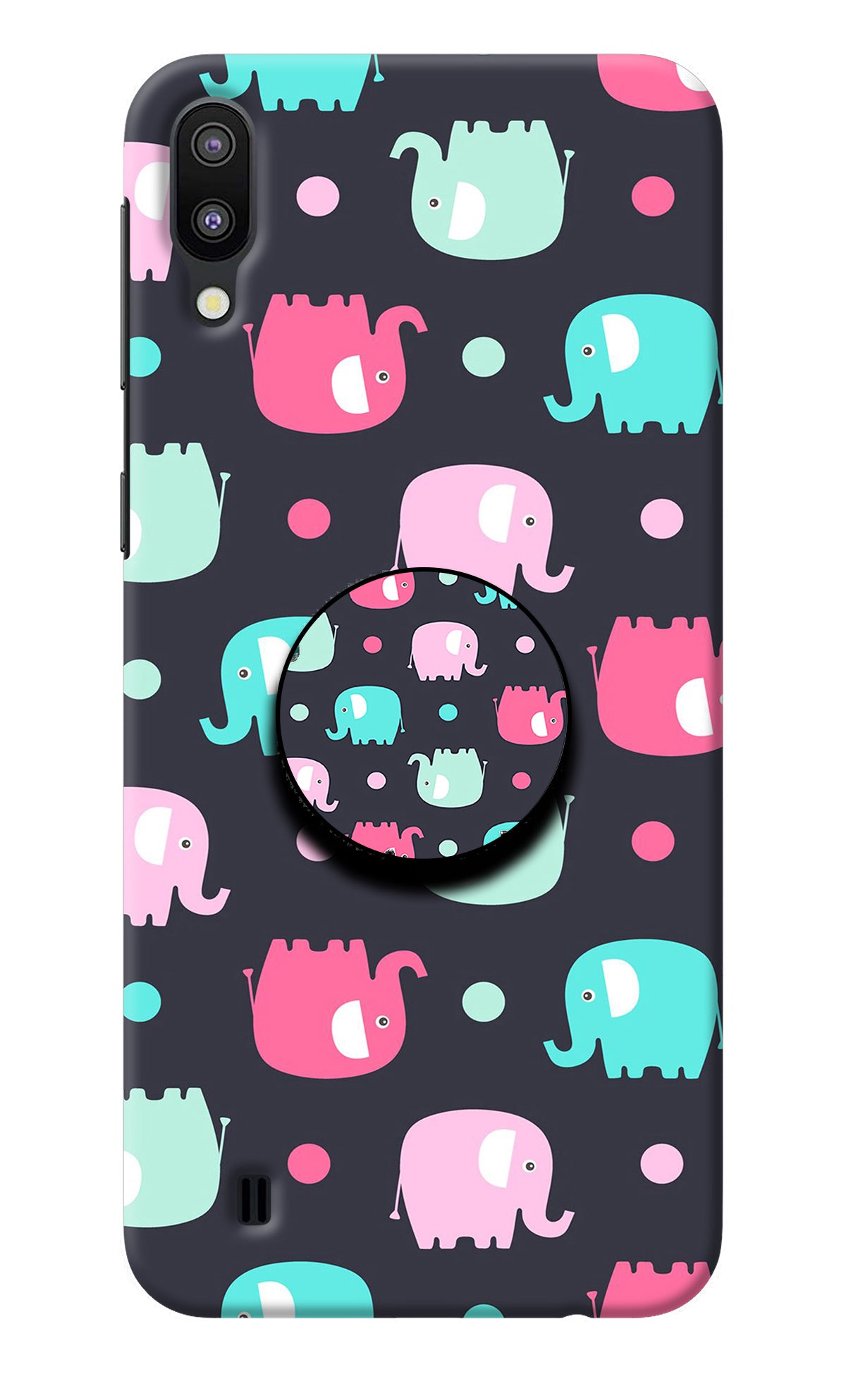 Baby Elephants Samsung M10 Pop Case