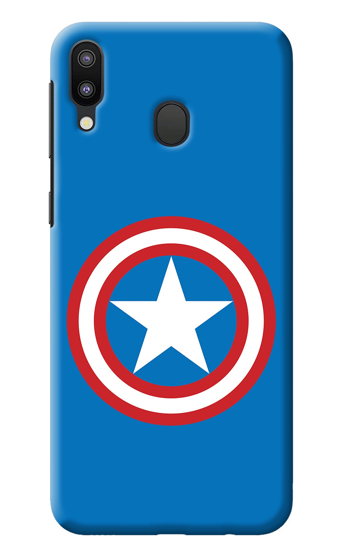 Captain America Logo Samsung M20 Back Cover
