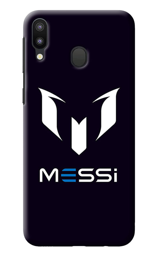 Messi Logo Samsung M20 Back Cover