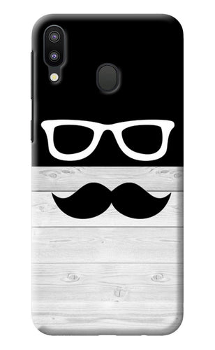 Mustache Samsung M20 Back Cover