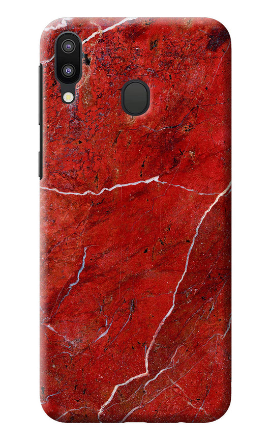 Red Marble Design Samsung M20 Back Cover