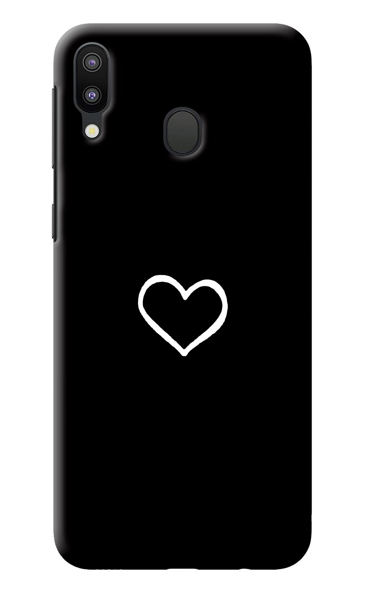 Heart Samsung M20 Back Cover