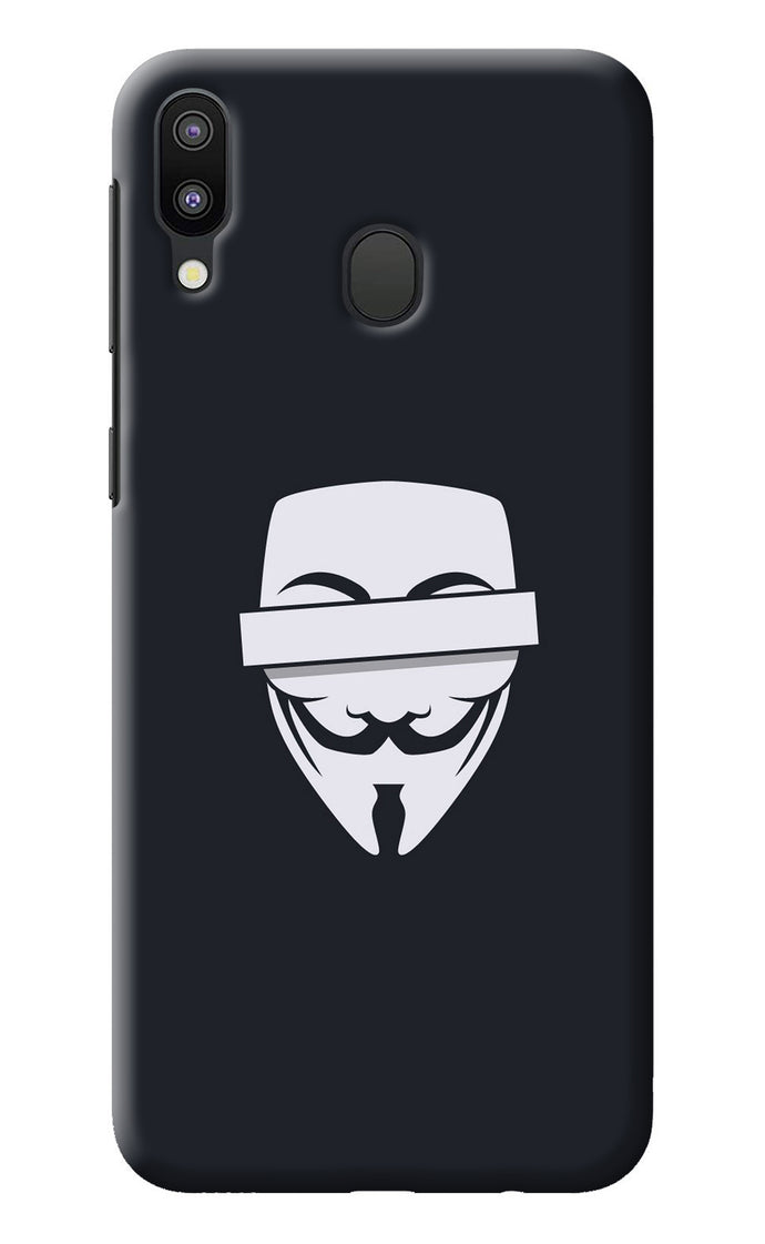 Anonymous Face Samsung M20 Back Cover