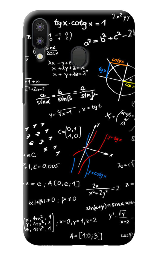 Mathematics Formula Samsung M20 Back Cover