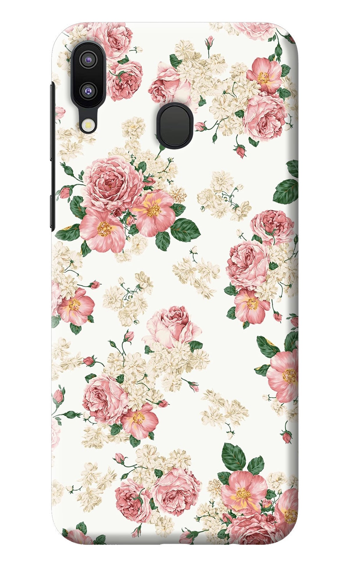 Flowers Samsung M20 Back Cover