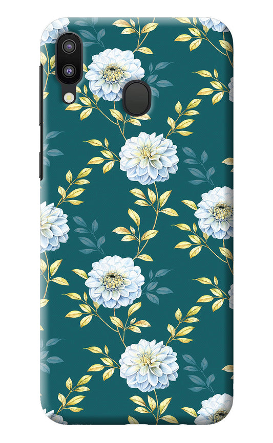 Flowers Samsung M20 Back Cover