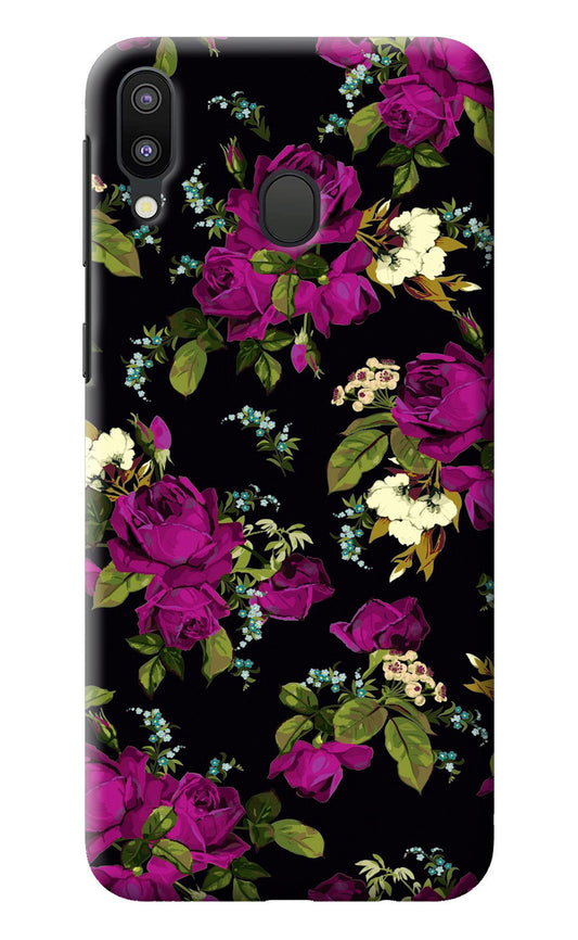 Flowers Samsung M20 Back Cover