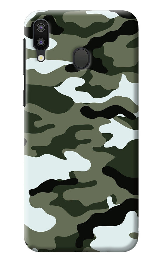 Camouflage Samsung M20 Back Cover